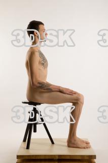 Sitting reference of nude Willard 0005